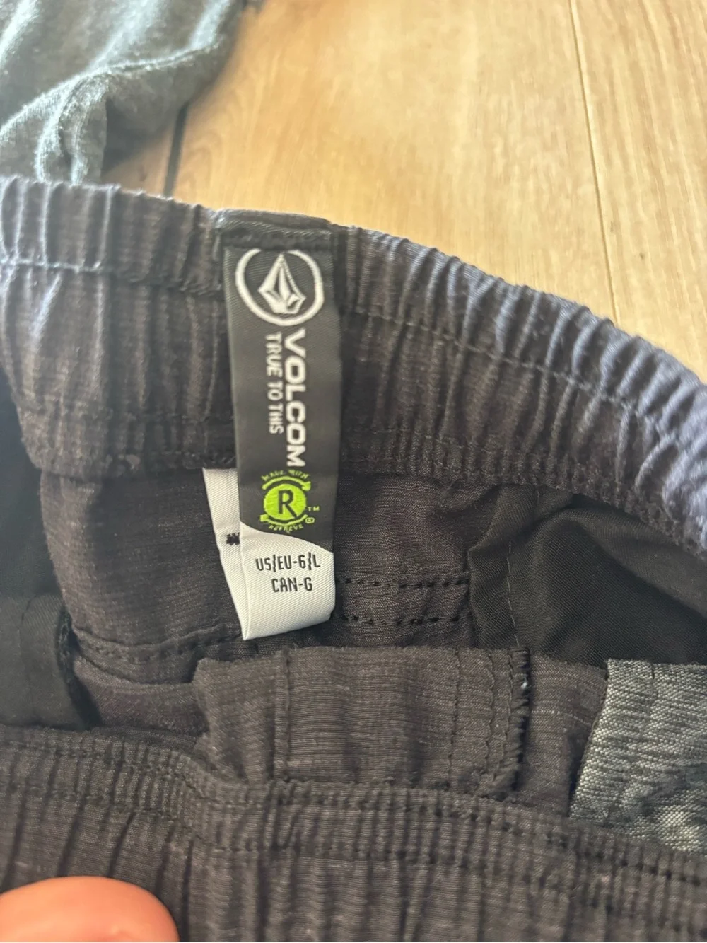 Volcom Boys Hybrid shorts with button down short sleeve.